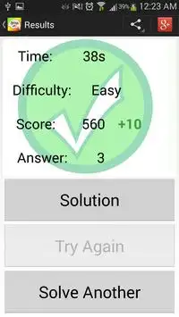 Brainy Math Screen Shot 2