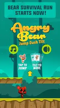 Angry Bear - Jump, Dash, Tilt Screen Shot 0