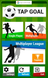Tap Goal - Multiplayer Football World Game Screen Shot 2