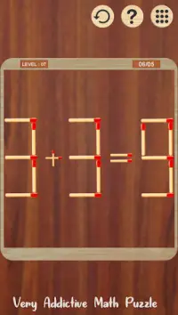 Matchstick Puzzle : Math Puzzle With Sticks Screen Shot 3