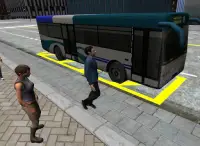 3D-Stad rijden - Bus Parking Screen Shot 4