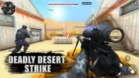 Nowoczesny strajk wojskowy snajpera: offline gry Screen Shot 4