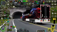 Euro City Truck Driving Games Screen Shot 1