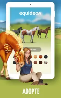 Equideow - jeu gratuit d'élevage de chevaux Screen Shot 7