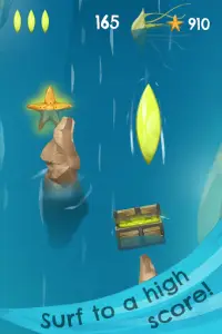 Finger Surfer - Free Surf Game Screen Shot 3