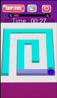 Roller Splat Amaze: Colour Maze with Paint Screen Shot 0