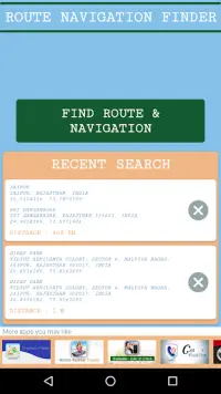 Driving Route GPS Navigation F Screen Shot 0