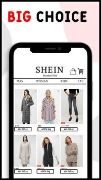 SHEIN PRODUCT LITE - Ropa y calzado de moda Screen Shot 1