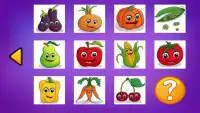 Puzzle - Fruits and Vegetables Screen Shot 3
