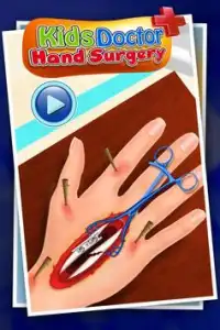 Hand Surgery 2018 : Bone Doctor Game Screen Shot 0