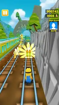 Banana Rush Subway Runner Dash Screen Shot 0