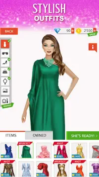 Fashion Stylist: Dress Up Game Screen Shot 1