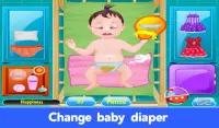 My Little Baby Care - Bath and Dressup Screen Shot 1