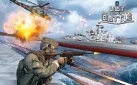 विश्व युद्ध नौसेना युद्ध: नौसेना युद्ध 3 डी Screen Shot 13