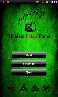 Holdem Poker Timer Screen Shot 0