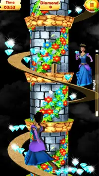 Princess Run - Spiral Twisty Road Screen Shot 4