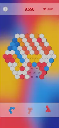 Idle Hexagon -ไทยชนะ หกเหลี่ยม Screen Shot 7