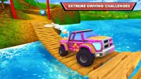 Dirt track monster truck: Driving legendes Screen Shot 1