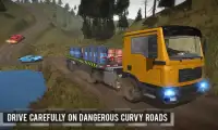 Trailer Truck Off Road Driving Screen Shot 0