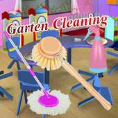 cleaning garden games for girls