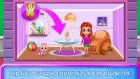 Кукольный домик игра: Дизайн и отделка Screen Shot 3