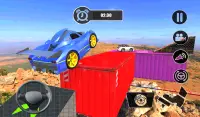 Stunt Car Challenge: Impossible Car Stunt Screen Shot 7