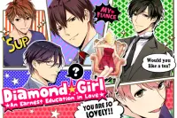 Diamond Girl: Otome games otaku dating sim Screen Shot 5