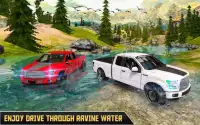 Offroad Pickup Truck Drive 4x4 Simulador de carro Screen Shot 2