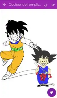 Coloring Book for dragon ball Screen Shot 3