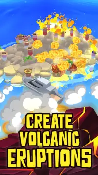 Volcano Island - Sim Game Screen Shot 0