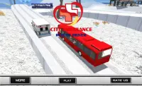 City Ambulance Rescue Driver Screen Shot 1