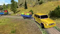 Offroad Cargo Trailer Jeep – Uphill Prado Drive Screen Shot 13