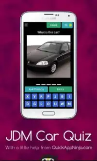 JDM Car Quiz Screen Shot 2
