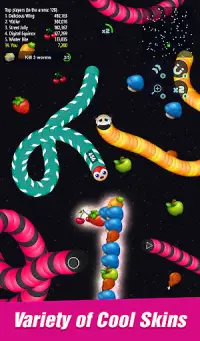 Worm.io: Slither Zone Screen Shot 0