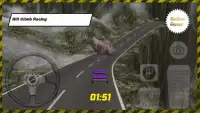 Rocky Purple Hill Climb Racing Screen Shot 1