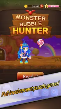 Match 3 Monstre Bubble Hunter Screen Shot 0