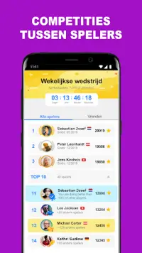 QuizzClub: Quiz en Trivia spel Screen Shot 3