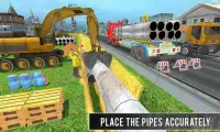 Sabbia Escavatore Truck Sim Screen Shot 1
