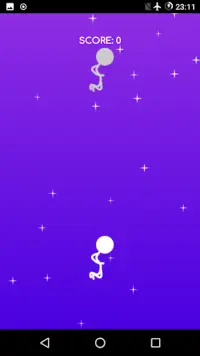 Que - Simple tap dance with Stickman Screen Shot 1