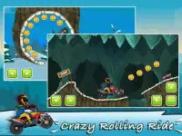 Rolling Motorbike-Crazy Stunt Rider Trial Race Screen Shot 3