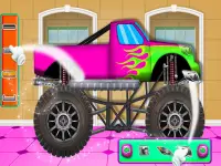 pulizia di monster truck: riparazione auto Screen Shot 4