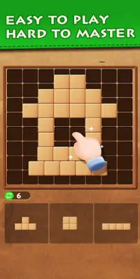 Wood Block Puzzle - Classic Free Puzzle Game 2021 Screen Shot 2