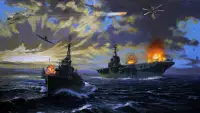 World Navy combat battleship war 2020 Screen Shot 1