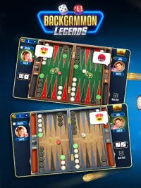 Backgammon Legends en ligne Screen Shot 0