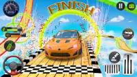 Mega Ramp Car Stunts Race Game Screen Shot 3