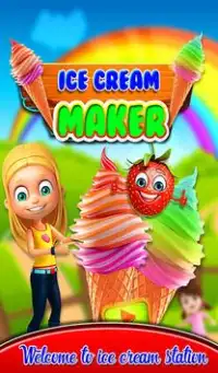アイスクリームメーカー - 料理ゲームを開始Gala 2017 Screen Shot 6