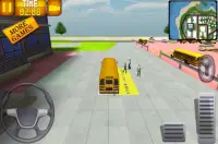 School Bus Pick Up Driving 3D Screen Shot 3