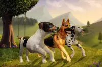 Собака Pet Husky Animal Screen Shot 3