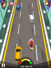 การแข่งรถบนถนน Moto ยอดนิยม Screen Shot 0