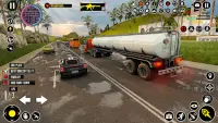 Oil Tanker Driving Truck Games Screen Shot 3